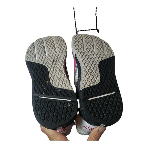 Reebok Cross Fit Nano 9.5 White & Pink &Grey Training Wide Toe Box - Picture 9 of 9